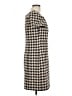 Rabbit Rabbit Rabbit Designs Houndstooth Tan Casual Dress Size 12 - photo 4