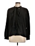 Walter Baker 100% Polyester Black Long Sleeve Blouse Size L - photo 1