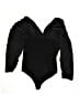 Express 100% Polyester Black Bodysuit Size XL - photo 1