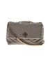 Tory Burch Gray Leather Shoulder Bag One size - photo 1