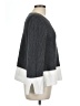 Gap 100% Cotton Color Block Gray Pullover Sweater Size L - photo 4