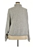 Pilcro Stripes Solid Gray Long Sleeve Top Size 2X - photo 2