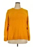 J.Crew Factory Store Solid Yellow Pullover Sweater Size 2X - photo 1