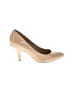 Kenneth Cole REACTION 100% Leather Tan Heels Size 6 - photo 1