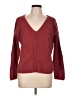 It's Our Time Burgundy Cardigan Size L (estimated) - photo 1