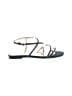 Badgley Mischka Silver Sandals Size 7 1/2 - photo 1
