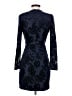 Aqua 100% Polyester Paisley Blue Cocktail Dress Size XS - photo 2
