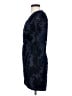 Aqua 100% Polyester Paisley Blue Cocktail Dress Size XS - photo 5