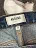 AGOLDE 100% Cotton Blue Denim Shorts Size 25 waist - photo 3
