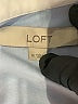Ann Taylor LOFT Metallic Blue Long Sleeve Blouse Size M - photo 7