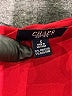 Chaps Color Block Burgundy Cocktail Dress Size S - photo 7
