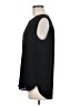 J.Crew 100% Polyester Black Sleeveless Blouse Size 6 - photo 5