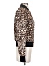 City Streets 100% Polyester Animal Print Gold Jacket Size S - photo 4