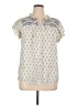 Peach Ivory Short Sleeve Blouse Size 1XL - photo 1