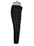 Ann Taylor LOFT Plaid Black Casual Pants Size 10 - photo 4