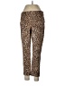 Chico's Animal Print Brown Casual Pants Size L - photo 1