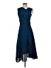 Reiss 100% Polyester Blue Cocktail Dress Size 4 - photo 1