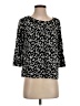 MICHAEL Michael Kors Black 3/4 Sleeve Blouse Size S - photo 1