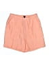J.Crew 100% Acetate Orange Shorts Size S - photo 1