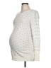 Motherhood Polka Dots Ivory Pullover Sweater Size Lg Maternity - photo 1