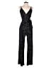 Kaileigh Polka Dots Black Jumpsuit Size S - photo 1