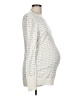 Motherhood Polka Dots Ivory Pullover Sweater Size Lg Maternity - photo 4