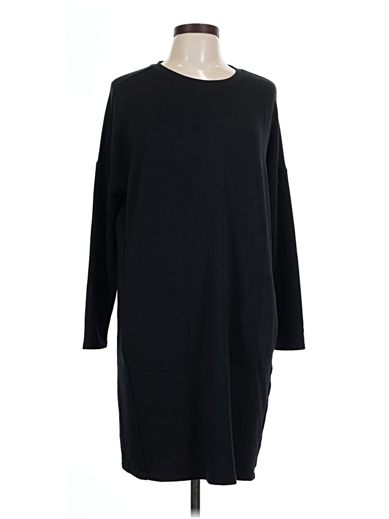Pre-owned Skechers Casual Dress In Black