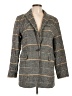 Ann Taylor LOFT Houndstooth Gray Coat Size 12 - photo 1