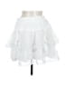 Shein 100% Polyamide White Formal Skirt Size 8 - 10 - photo 1