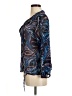 Chico's 100% Silk Blue 3/4 Sleeve Silk Top Size Med (1) - photo 5