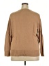 Lands' End 100% Cotton Tan Cardigan Size 2X - photo 2