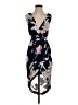 YOINS 100% Polyester Floral Black Cocktail Dress Size XS - photo 1