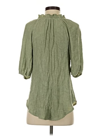 Blu Pepper 3/4 Sleeve Blouse (view 2)