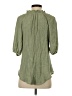 Blu Pepper Green 3/4 Sleeve Blouse Size S - photo 2