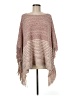 Coco + Carmen Brown Poncho One size - photo 1