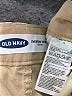 Old Navy Solid Tan Khaki Shorts Size 14 - photo 3