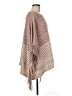 Coco + Carmen Brown Poncho One size - photo 4