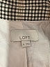 Ann Taylor LOFT Houndstooth Gray Blazer Size 10 - photo 6