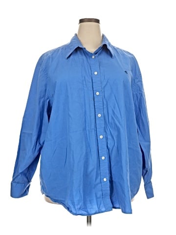 Lauren by Ralph Lauren Long Sleeve Button-Down Shirt (view 1)