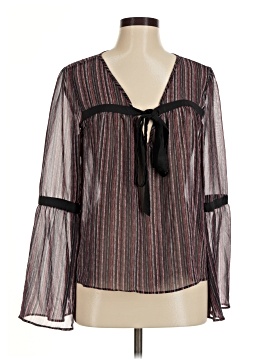 BCBGeneration Long Sleeve Blouse (view 1)