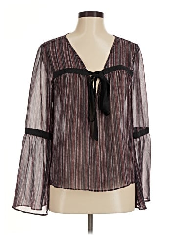 BCBGeneration Long Sleeve Blouse (view 1)