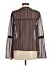 BCBGeneration 100% Polyester Black Long Sleeve Blouse Size M - photo 2