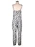 Banana Republic Paisley Silver Jumpsuit Size 6 - photo 2