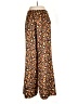 Express X LadyGang 100% Polyester Animal Print Brown Casual Pants Size 8 - photo 2