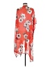 Lane Bryant 100% Polyester Red Kimono One size (estimated) - photo 2