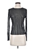 Victoria's Secret Metallic Silver Long Sleeve Top Size XS - photo 1