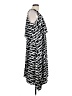 Rafaella Graphic Black Casual Dress Size L (petite) - photo 4