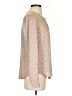 Ann Taylor 100% Polyester Polka Dots Tan Long Sleeve Blouse Size 2 - photo 4
