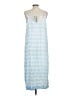 Mud Pie Blue Casual Dress Size L - photo 2