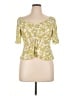 Urban Romantics 100% Rayon Green Short Sleeve Top Size XL - photo 1